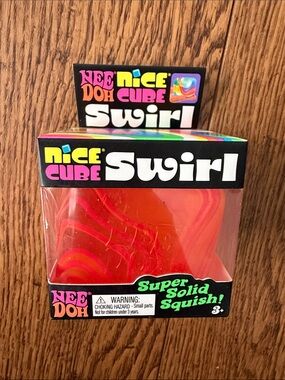 Nice Cube Swirl Squishy Toy - SEALED